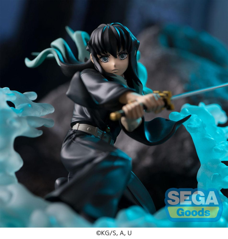 Demon Slayer: Kimetsu no Yaiba Xross Link Anime PVC Statue Muichiro Tokito Hashira Training Arc 11 c 3