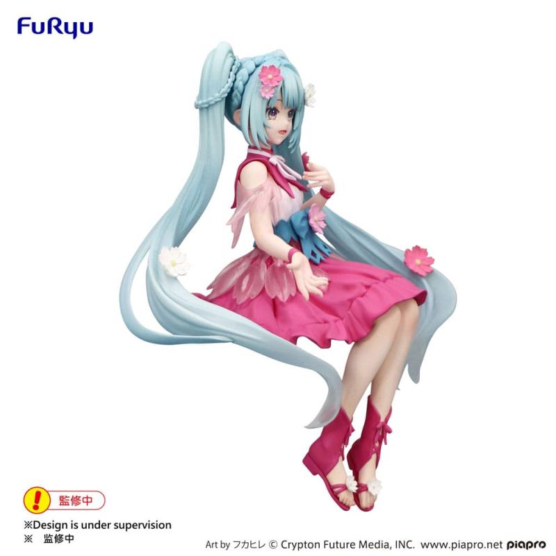 Hatsune Miku Noodle Stopper PVC Statue Flower Fairy Cosmos 14 cm 4