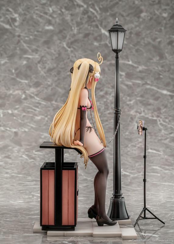 Original Character PVC Statue 1/6 Gyakuryuu Chakai Asaba Tokisaki Illustration By Taketori Zaiku 25