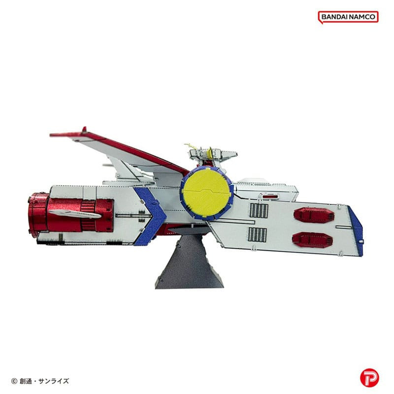 Mobile Suit Gundam Metallic Nano Puzzle Model Kit White Base 6 cm 3