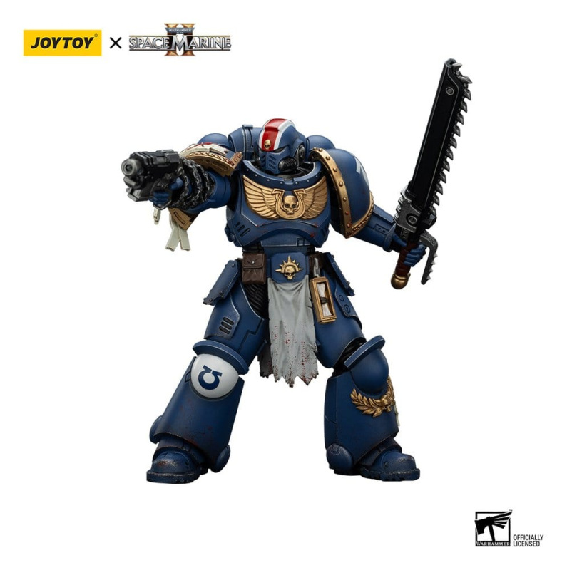 Warhammer 40,000: Space Marine 2 Action Figure Ultramarines Lieutenant Titus Collectors Edition 13 c 2