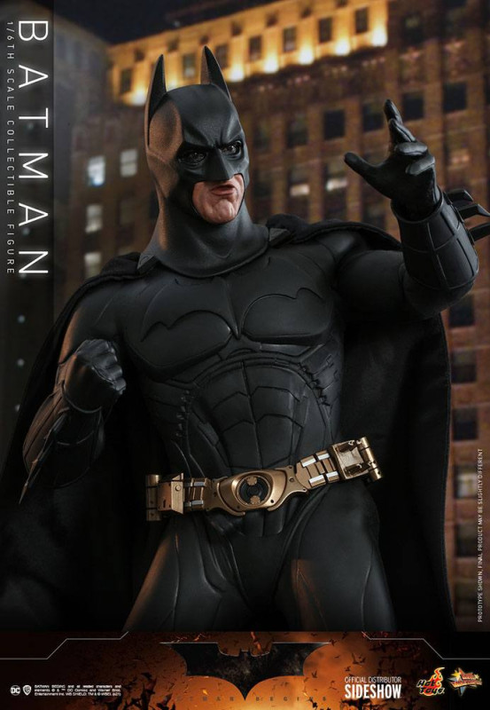 Batman Begins Movie Masterpiece Action Figure 1/6 Batman Hot Toys Exclusive 32 cm 6