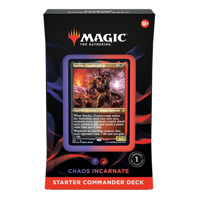 Magic the Gathering Starter Commander Decks 2022 Display (5) english 8