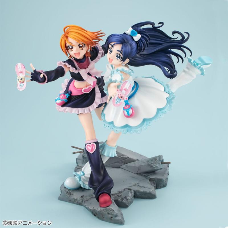 Pretty Cure PVC Statue Cure Black & Cure White