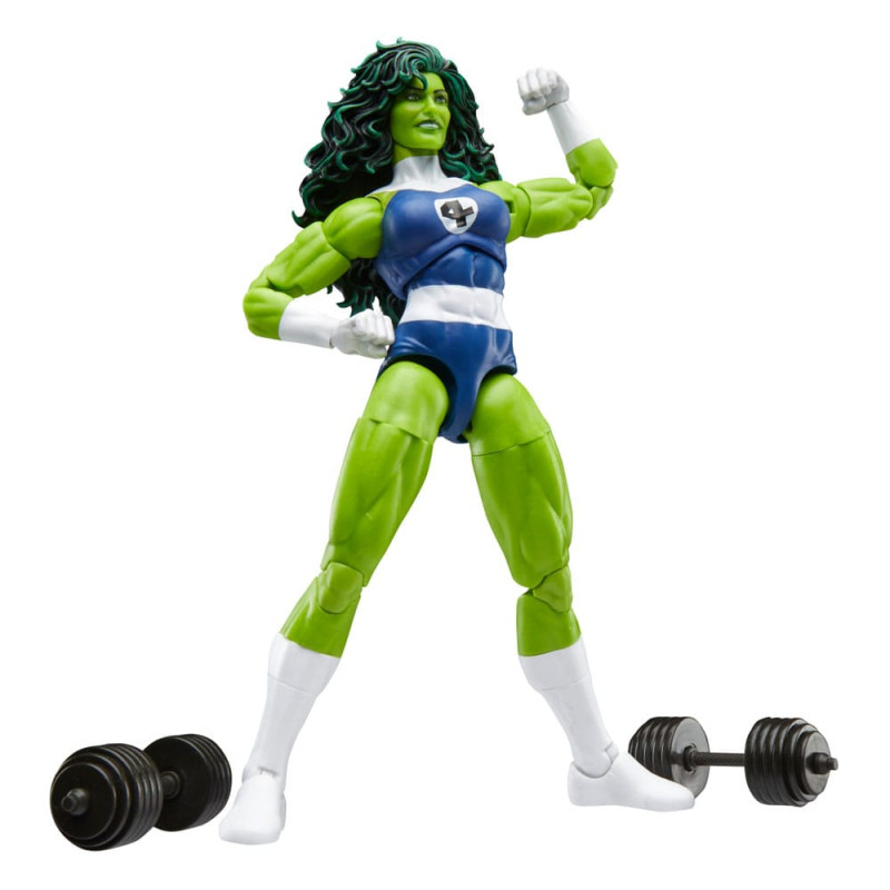Fantastic Four Marvel Legends Retro Action Figure She-Hulk 15 cm 6