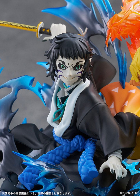Demon Slayer: Kimetsu no Yaiba PVC Statue Zenitsu Agatsuma & Kaigaku 15 cm 8