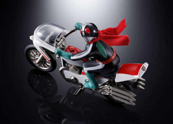 Kamen Rider Chogokin Diecast Action Figure Cyclone (Masked Rider 2) 9 cm 5