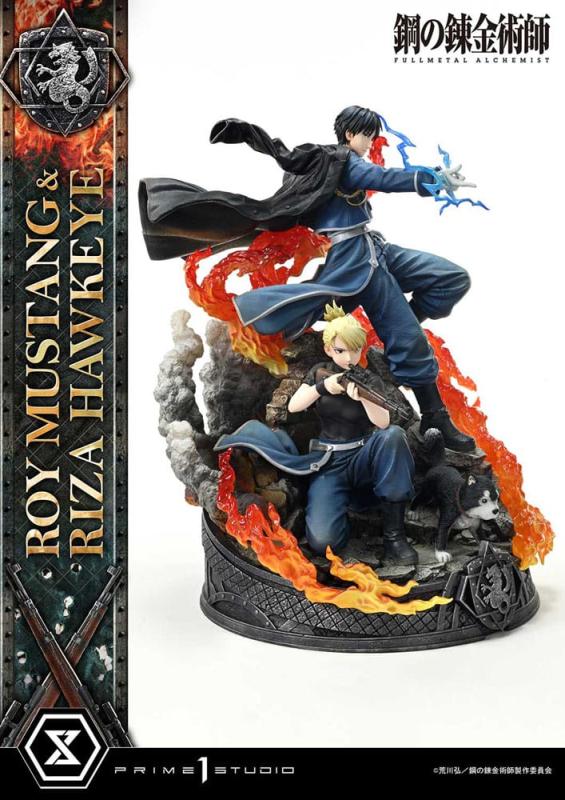 Fullmetal Alchemist Concept Masterline Statue 1/6 Roy Mustang & Riza Hawkeye Regular Version 50 cm