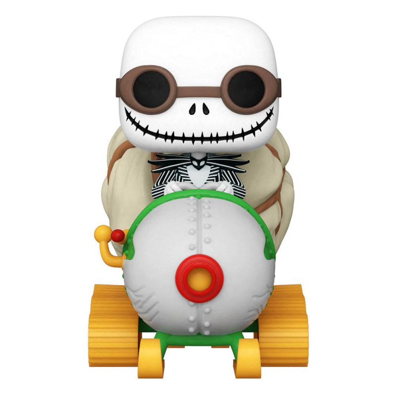 Nightmare before Christmas POP! Rides Vinyl Figure Jack w/Goggles & Snowmobile 18 cm 1