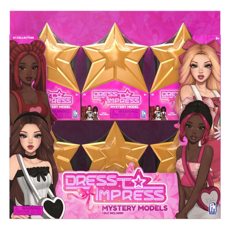 Dress To Impress Mystery Small Dolls 10 cm Series 1 Display (18) 1