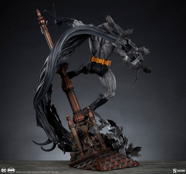 DC Comics Premium Format Statue Batman (Black Variant) Sideshow Exclusive 68 cm 6