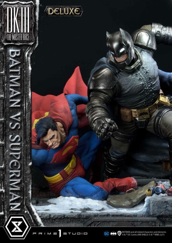 DC Comics Statue Batman Vs. Superman (The Dark Knight Returns) Deluxe Bonus Ver. 110 cm