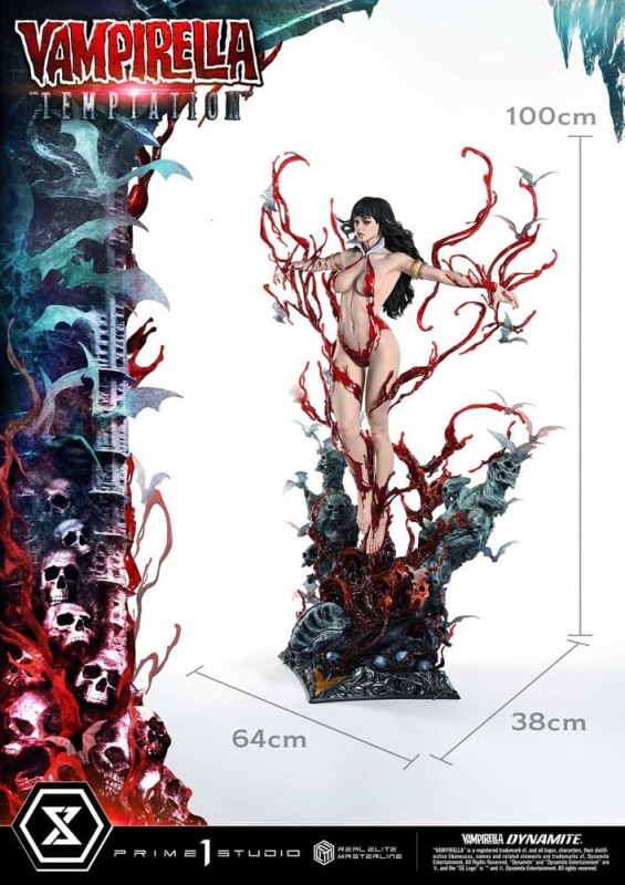 Vampirella Real Elite Masterline Series Statue 1/3 Temptation 100 cm 5