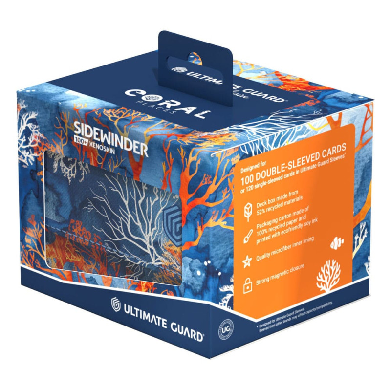 Ultimate Guard Sidewinder 100+ Xenoskin 2025 Exclusive "Coral Places" - Fiery Reef 8
