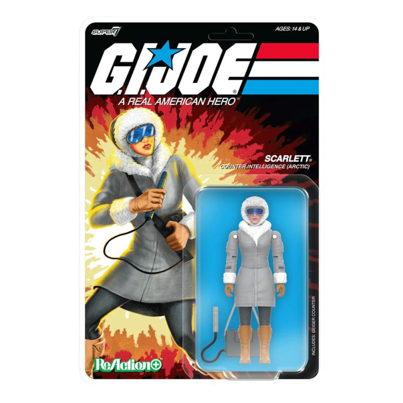 GI Joe ReAction+ Action Figure Wave 06 Arctic Scarlett 10 cm 1