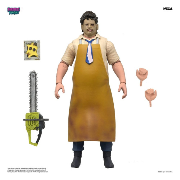 Fortnite/Texas Chainsaw Massacre Fortnitemares Action Figure Leatherface 18 cm 3