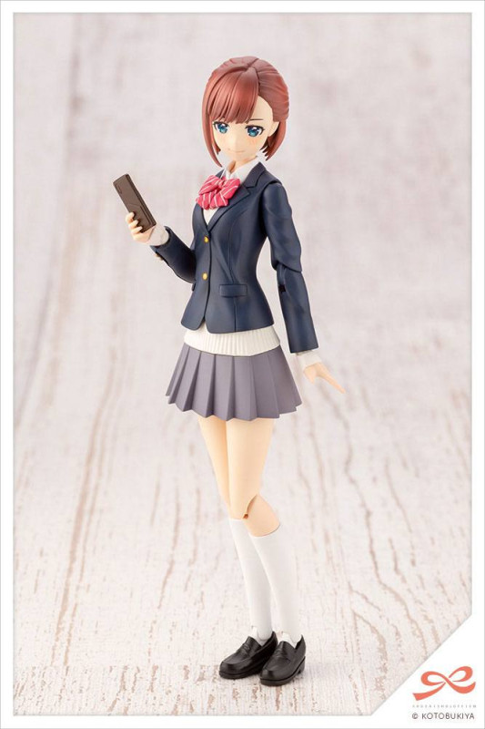 Sousai Shojo Teien Plastic Model Kit 1/10 Koyomi Takanashi Ryobu High School Winter Clothes 15 cm 5