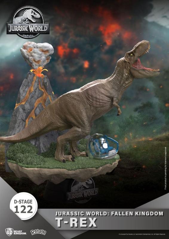 Jurassic World: Fallen Kingdom D-Stage PVC Diorama T-Rex 13 cm reproduction 2