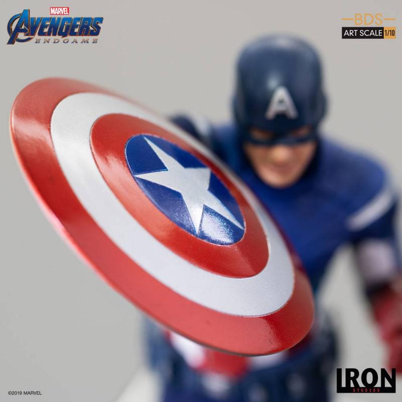 Avengers Endgame: Captain America - BDS Art Scale Statue 1/10 - Iron Studios
