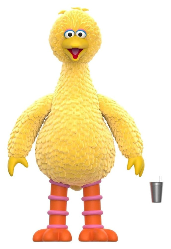 Sesame Street ReAction Action Figure Big Bird (Flocked) 1