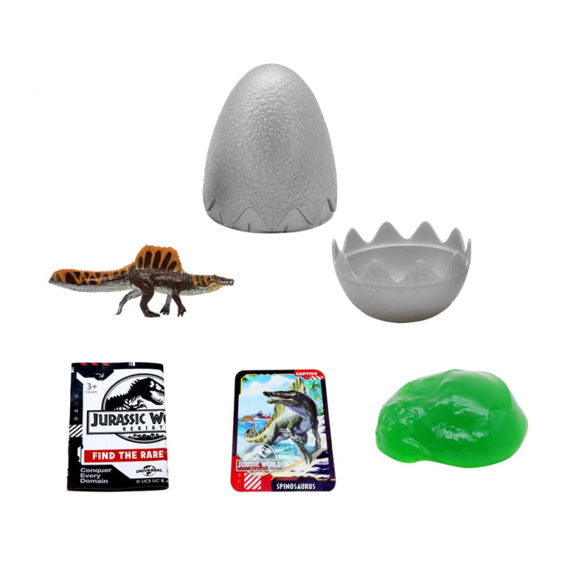 Jurassic World Rebirth Pop N Lock Breach Blind Box Captivz Build n Battle Dinos Display (12) 3