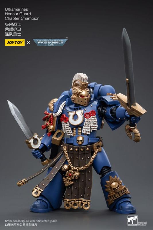 Warhammer 40k Action Figure 1/18 Ultramarines Honour Guard Chapter Champion 12 cm 4