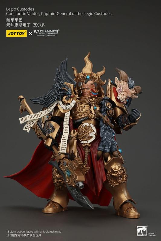 Warhammer The Horus Heresy Actionfigur Legio Custodes Constantin Valdor Captain-General of the Legio 9