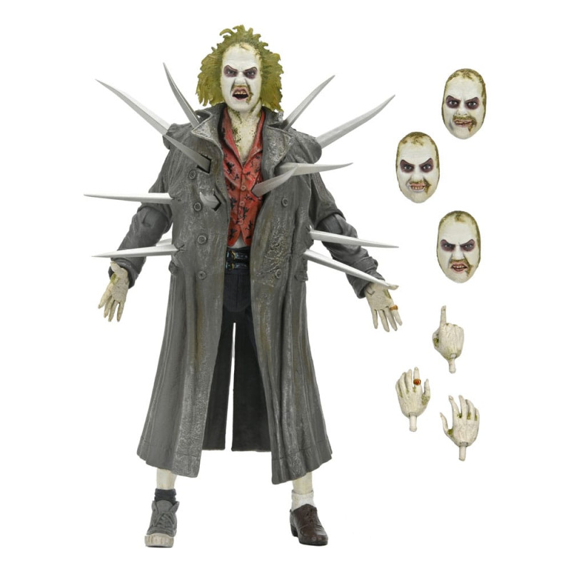 Beetlejuice (1988) Diorama Trenchcoat with Spikes Inferno Room Deluxe Set 1