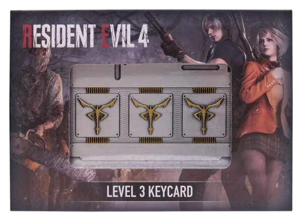 Resident Evil 4 Replica Level 3 Keycards Limited Edition 4