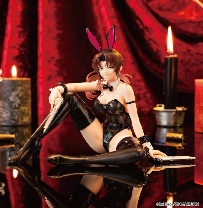 Black Lagoon One-Seventh Carat PVC Statue 1/7 Revy Bunny Ver. 16 cm 3