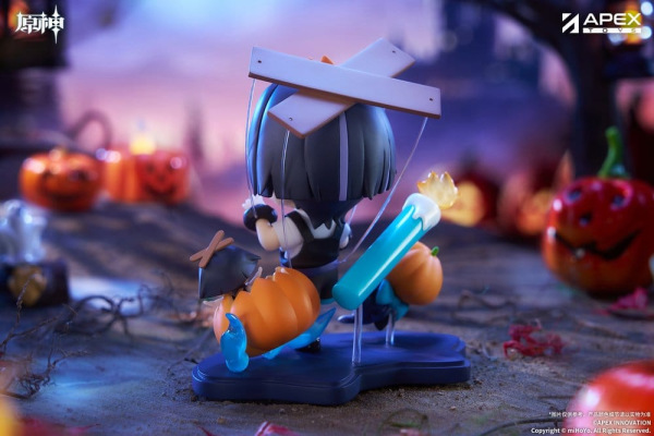 Genshin Impact You Ye Qi Xiang Series Chibi Chara PVC Statue Wanderer 10 cm 9