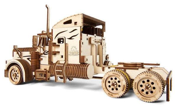 Ugears 3D Wooden Puzzle Heavy Boy Truck VM-03 11