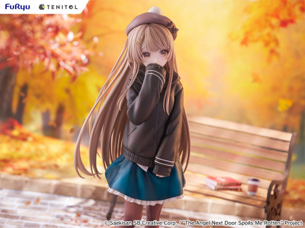 The Angel Next Door Spoils Me Rotten Tenitol Tall PVC Statue Mahiru Shiina Autumn Ver. 30 cm 8
