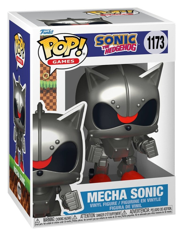 Sonic - The Hedgehog POP! Movies Vinyl Figures Mecha Sonic 9 cm 1