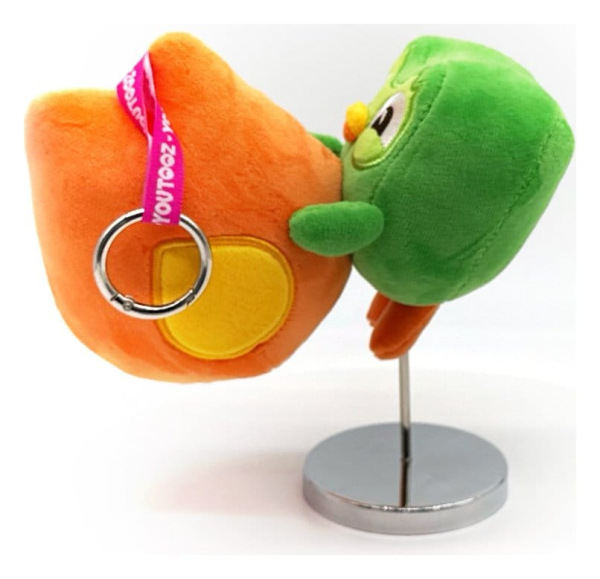 Duolingo Plush Keychain Streak Flame Duo 13 cm 3