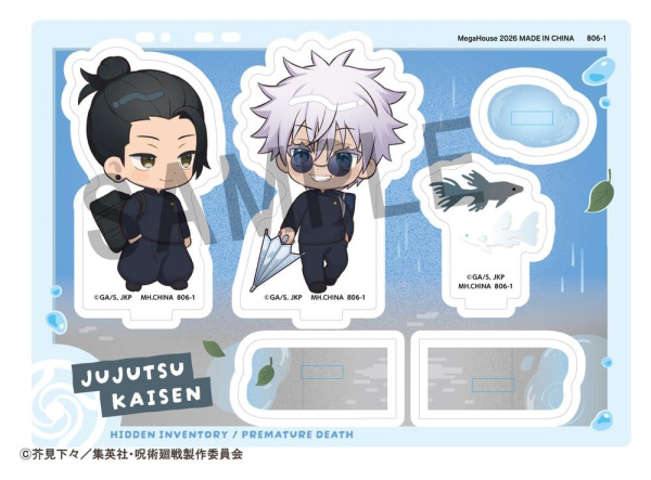 Jujutsu Kaisen Buddycolle Acrylic Stand 5th Anniversary A Suguru Geto & Satoru Gojo (Hidden Inventor