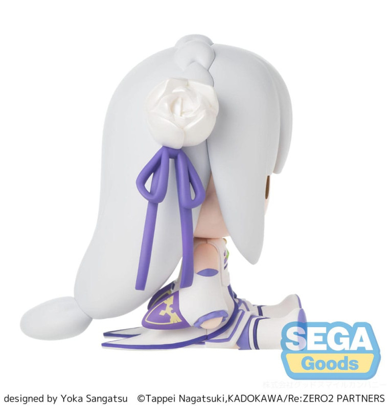 Re:Zero Starting Life in Another World Fuwa Petit Chibi Figure Emilia 8 cm 2