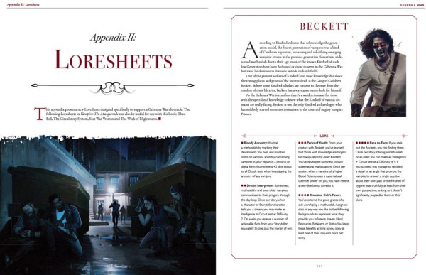 Vampire: The Masquerade 5th Edition RPG book Gehenna War Sourcebook *Englische Version* 10