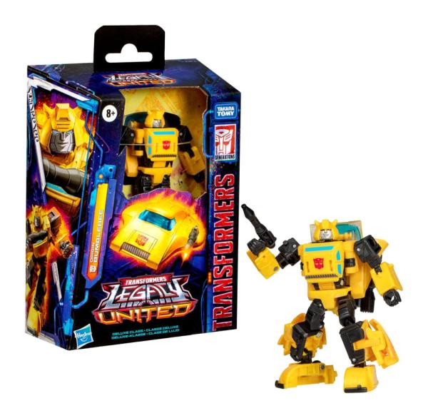 Transformers Generations Legacy United Deluxe Class Action Figure Origin Bumblebee 14 cm 12