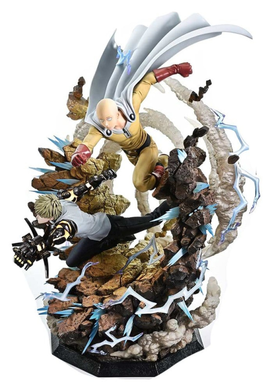 One-Punch Man Premium Masterline Series Statue 1/4 Saitama & Genos Deluxe Version 73 cm