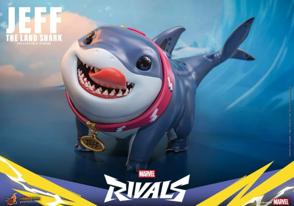 Marvel Rivals Videogame Masterpiece Series Action Figure Jeff the Land Shark 11 cm 3