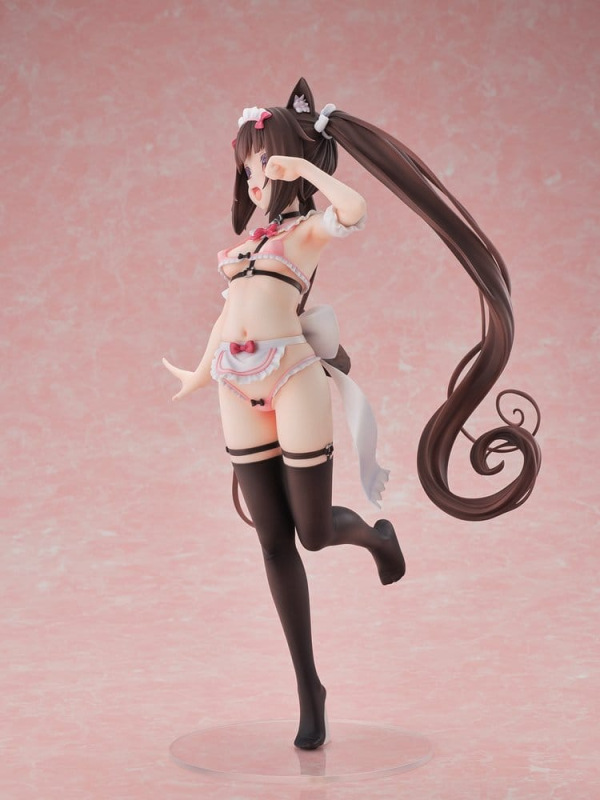 Nekopara PVC Figure 1/5.5 Chocola Micro Bikini Maid -STD Edition- 30 cm 3