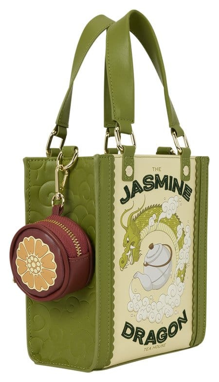 Avatar: The Last Airbender by Loungefly Canvas Tote Bag with Coin Purse Jasmine Dragon 2
