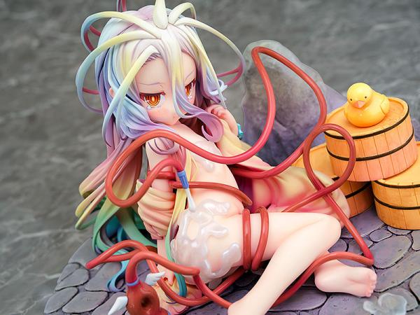 No Game No Life PVC Statue 1/7 Shiro: Hot Spring Ver. 11 cm