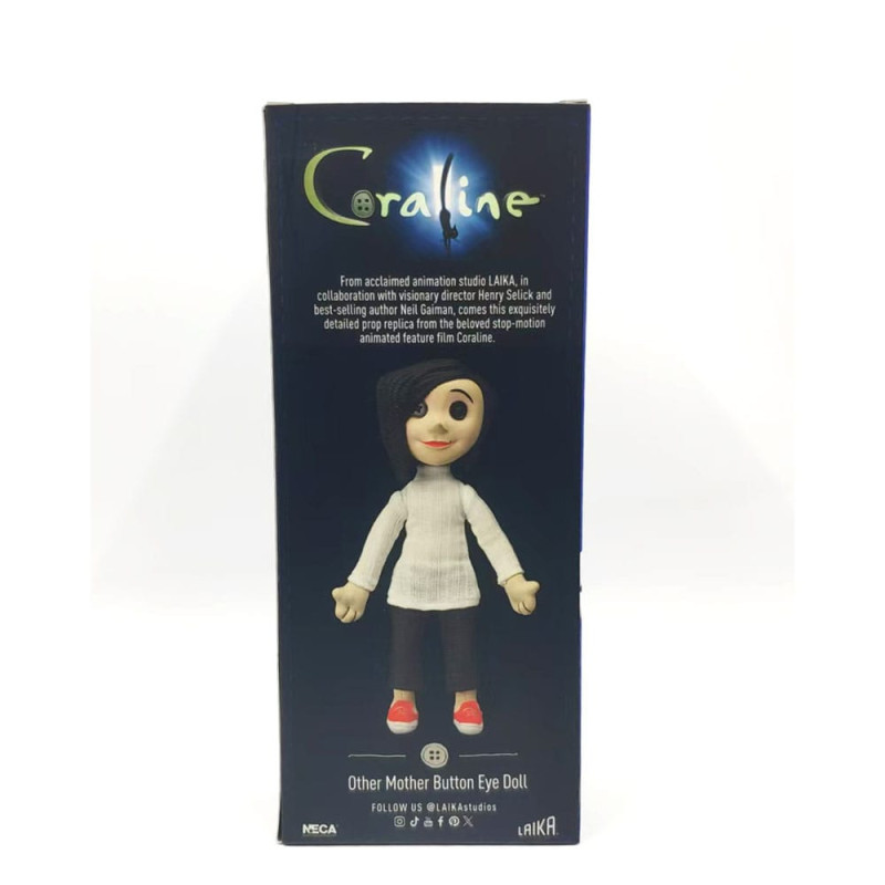 Coraline Plush Figure Other Mother (Button Eyed Doll) 20 cm 4