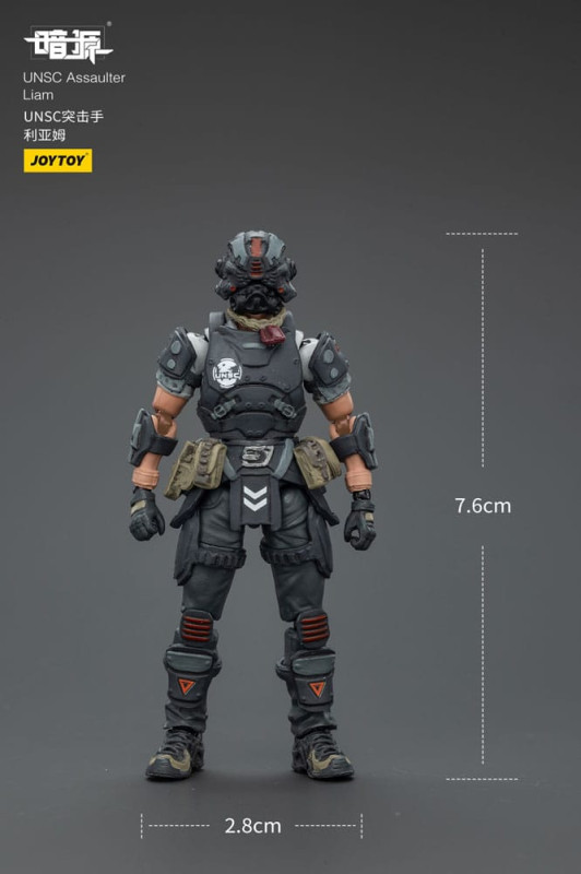 UNSC Dark Source Action Figur Assaulter Liam 7 cm 1