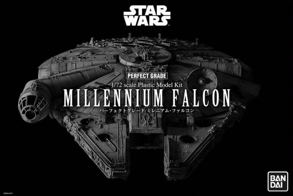 Star Wars Episode IV Perfect Grade Plastic Model Kit 1/72 Millennium Falcon 48 cm 5