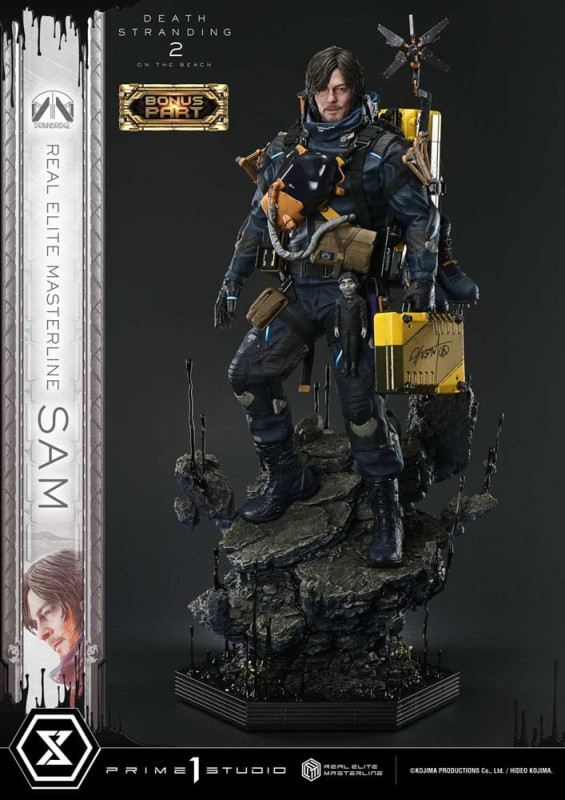 Death Stranding 2: On the Beach Real Elite Masterline Series Statue 1/3 Sam Deluxe Bonus Version 83 4