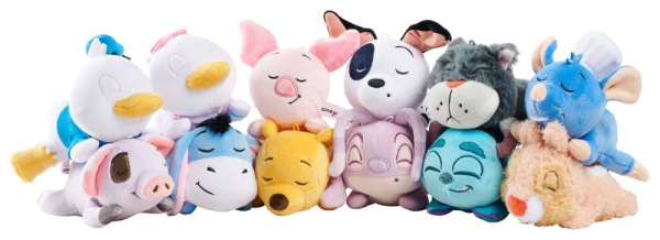 Disney Snuglets Plush Figure Wave 2 Blindbox Display (12) 3