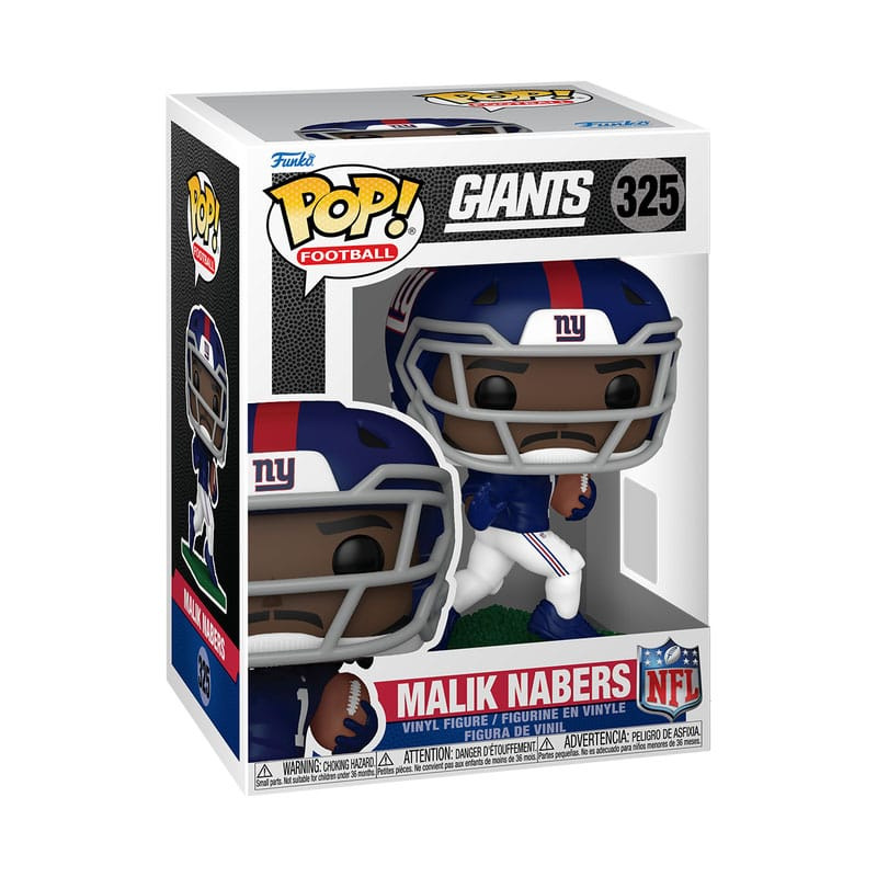 NFL: Legends POP! Sports Vinyl Figure Giants- Malik Nabers 9 cm 1
